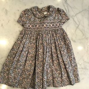 Luli Smocked Dress & Matching Hair Bow